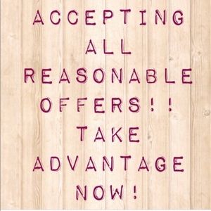 💲🔥Reasonable offers please 😊